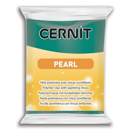 Cernit Pearl 600 (зеленый) 56 гр.